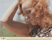 Tablet Screenshot of marisaquigley.com